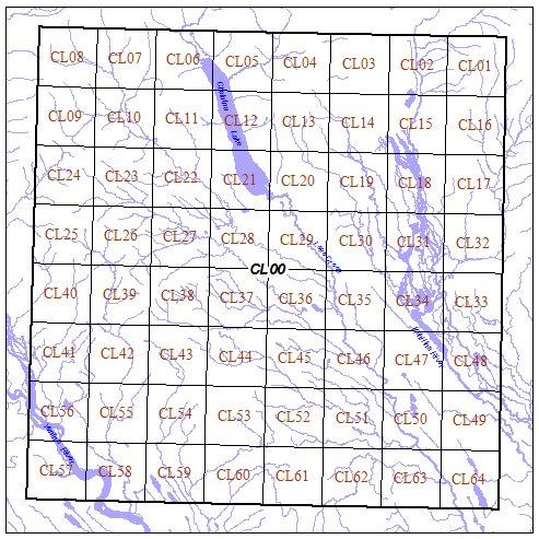 TaxMap index for cl including insets cl00