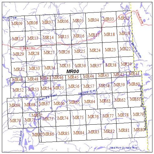 TaxMap index for MR including insets mr00